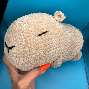 Crochet Capybara Stuffed Animal!