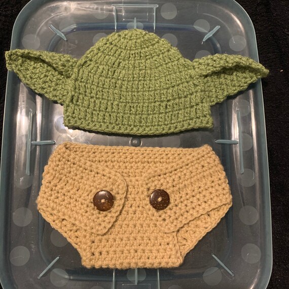 Yoda Baby Diaper Cover Set With Matching Booties. Explore Now Etsy