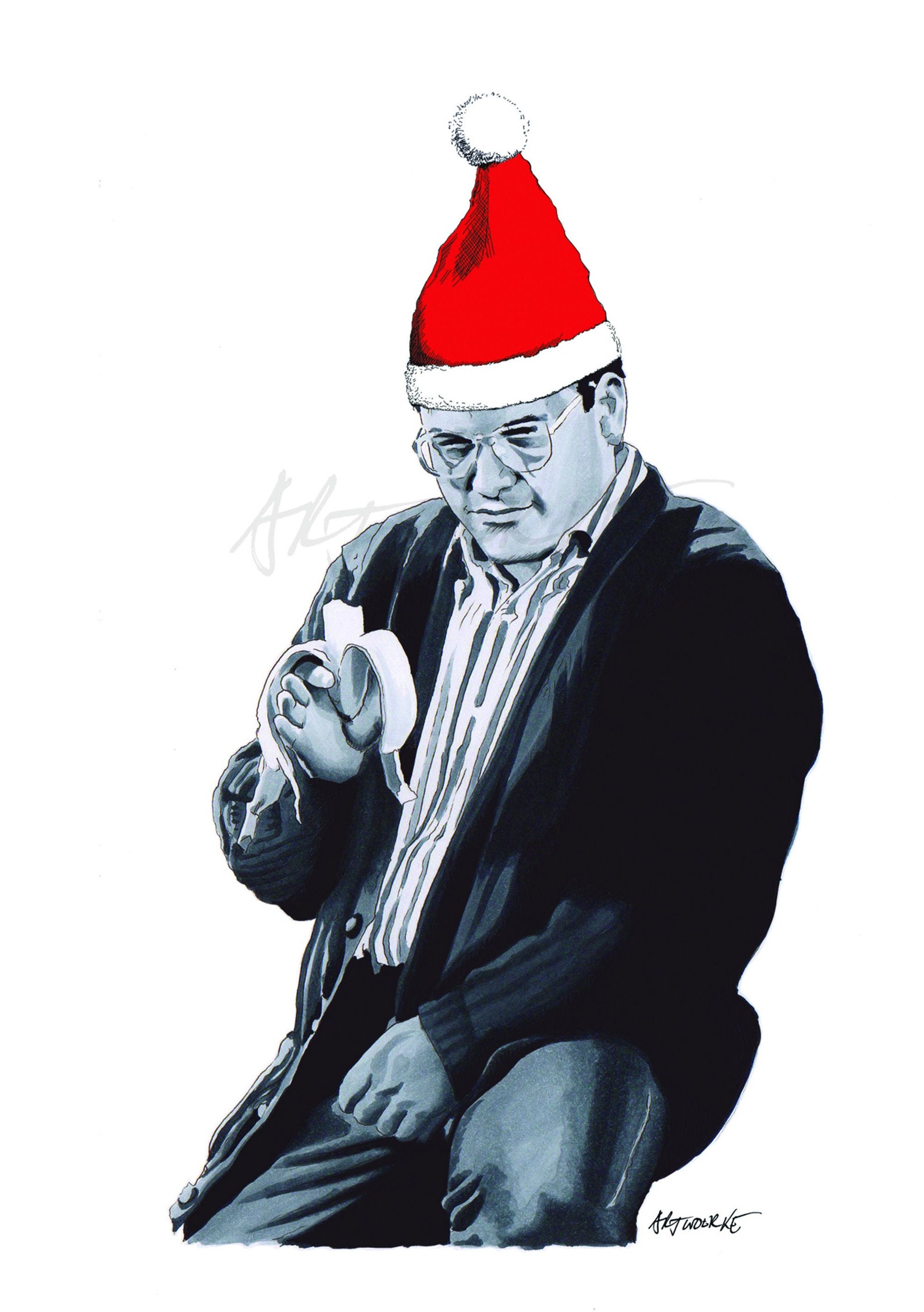 George Costanza Christmas Card 