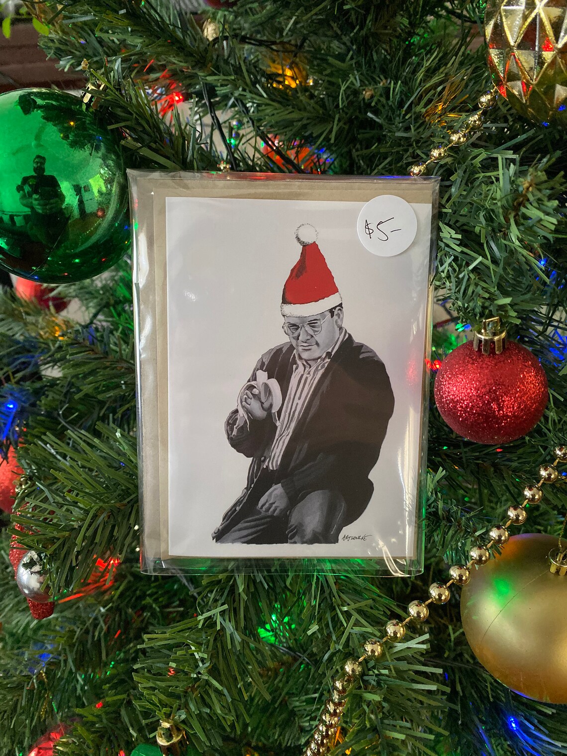 George Costanza Christmas Card 