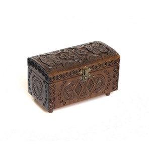 Wood jewelry box, сarved wood box, jewelry case wooden, jewelry box, wooden box, jewelery box, hand carved wooden box, anniversary gift