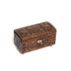 Wood jewelry box, сarved wood box, jewelry case wooden, jewelry box, wooden box, jewelery box, hand carved wooden box, anniversary gift