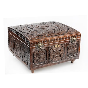 large wooden box