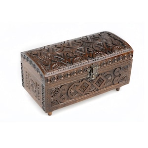 Carved wood box, jewelry box, wooden box, jewellery box, hand carved wooden box, jewelry case wooden, wood jewelry box, anniversary gift