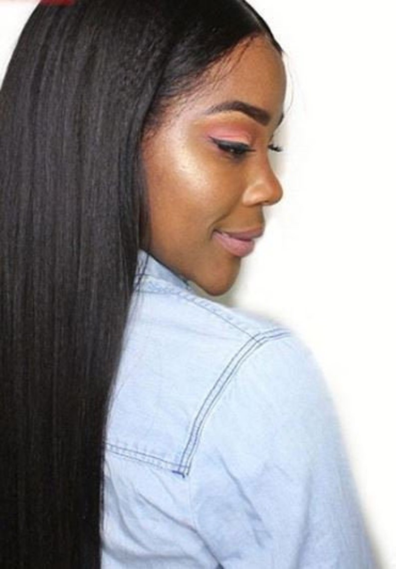 Cia Kett Kinky Straight Kinky Curly Extensions Clip In Etsy