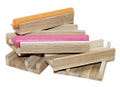 Kerzenverpackung Eiche rohlinge für Stabkerzen Geschenke Klötzchen Geburtstag Mitbringsel Freude DIY Handarbeit