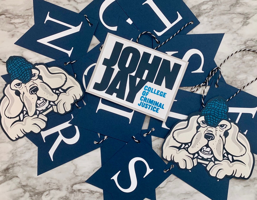 Personalized John Jay College Graduation Banner//custom John Etsy