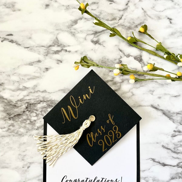 2024 Graduation Cap Card // Congratulations Money Holder Card