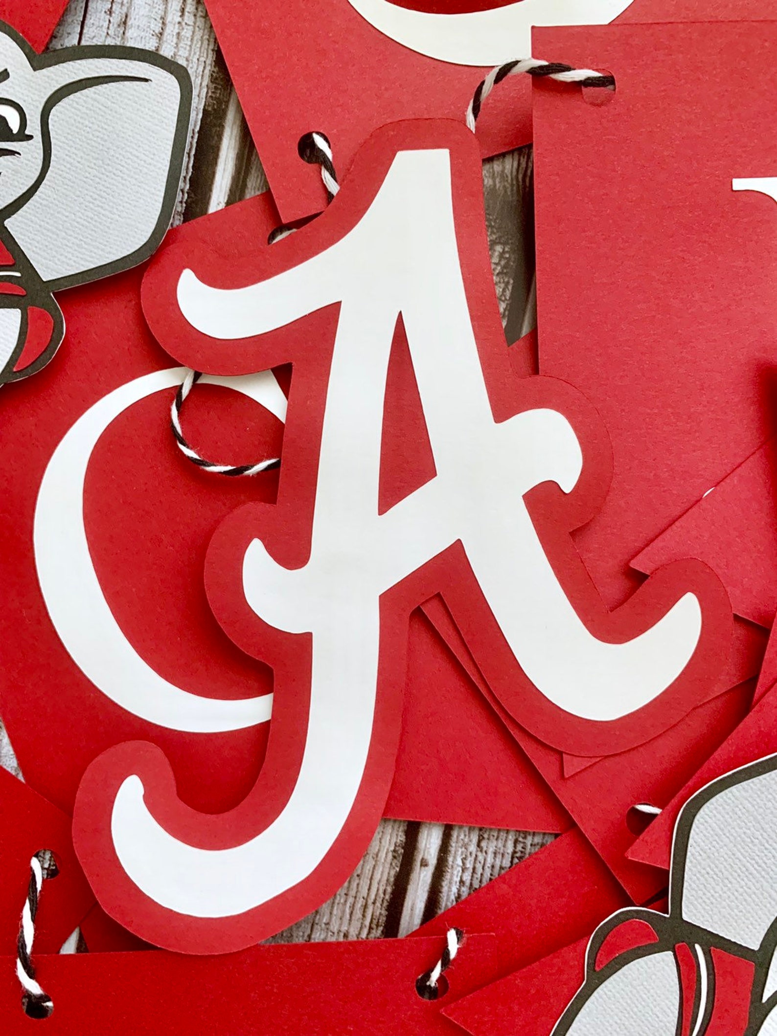 Personalized University of Alabama Graduation Banner // Custom Etsy