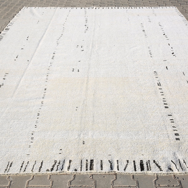 Hemp Kilim Rug Etsy
