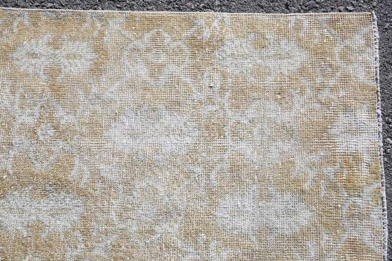 Area Runner 3x11 Runner Rugs,Vintage Runner,Turkish Runner Rugs,Handmadde Runner Rugs,Beige and Cream Runner,Wool Runner,2'7x10'5 ft 22721 image 8