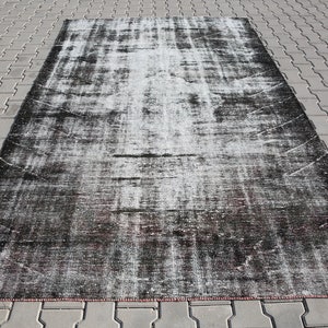 Oversized Rug,Turkish Oversize Rug,Oversize Oushak Rug,Large Area Rug,Floor Rug,Vintage Oversize Rug,Big Rug Wool Rug, 6&#39;1x9&#39;5 Ft SKU:2714