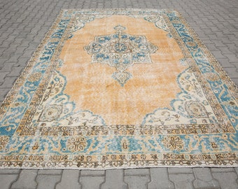 Handgeknüpfter Teppich 200x300,Türkischer Teppich,Oushak Teppich,Teppich 200x300,Türkischer Teppich,Oushak Teppich,Teppich 200x300 Wollteppich 17949RUG