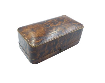 Antique Jewellery Box, Faux Tortoise Shell Jewellery Box, Thomas Yates Preston