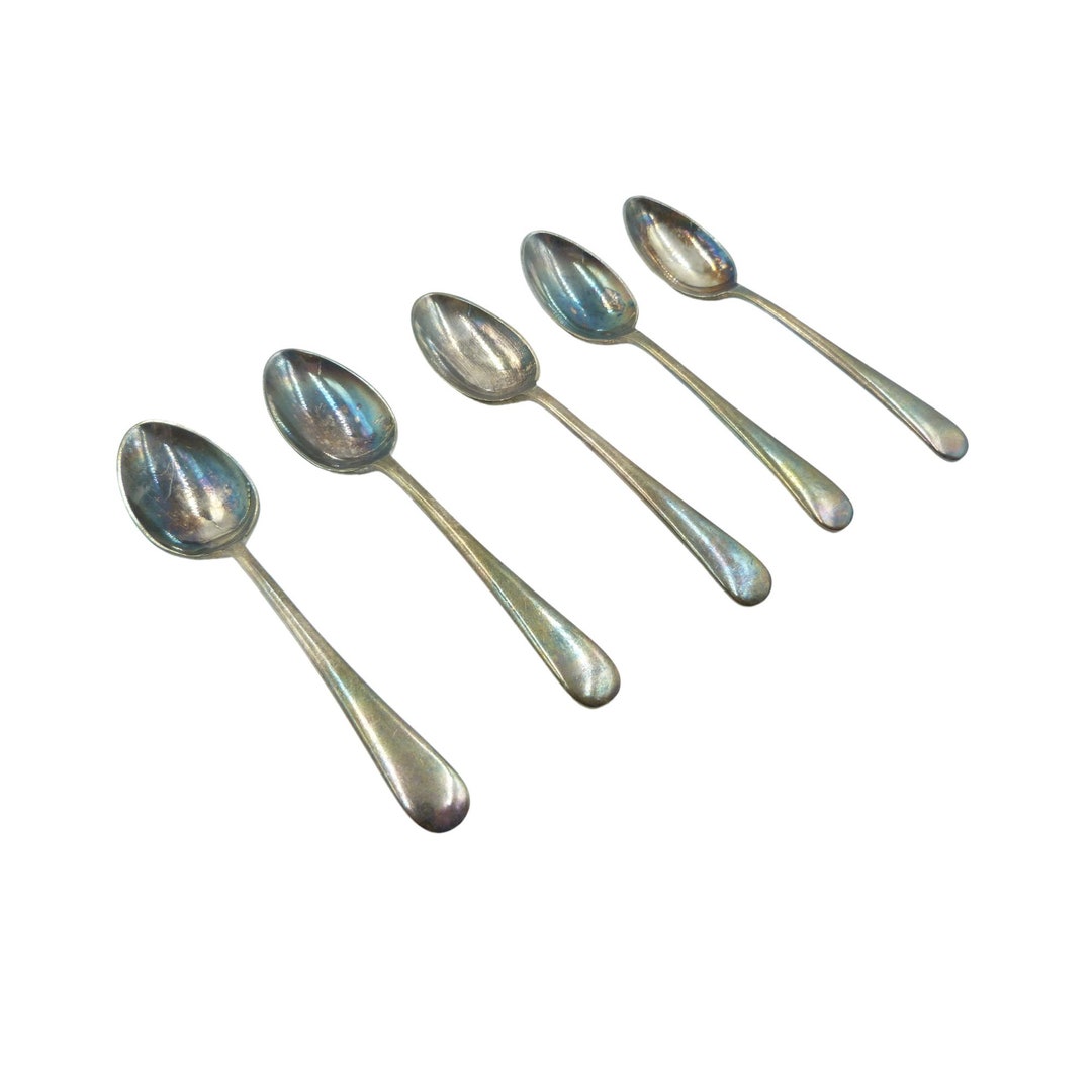 Vintage Silver Plated Teaspoons EPNS Spoons G Ltd Gieves Etsy UK