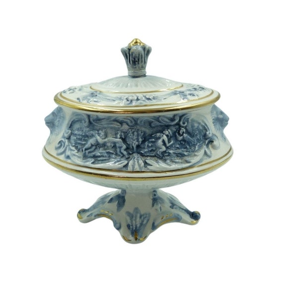 R，CAPODIMONTE ITALY ポット