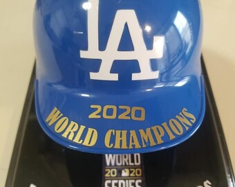 dodgers mini helmet