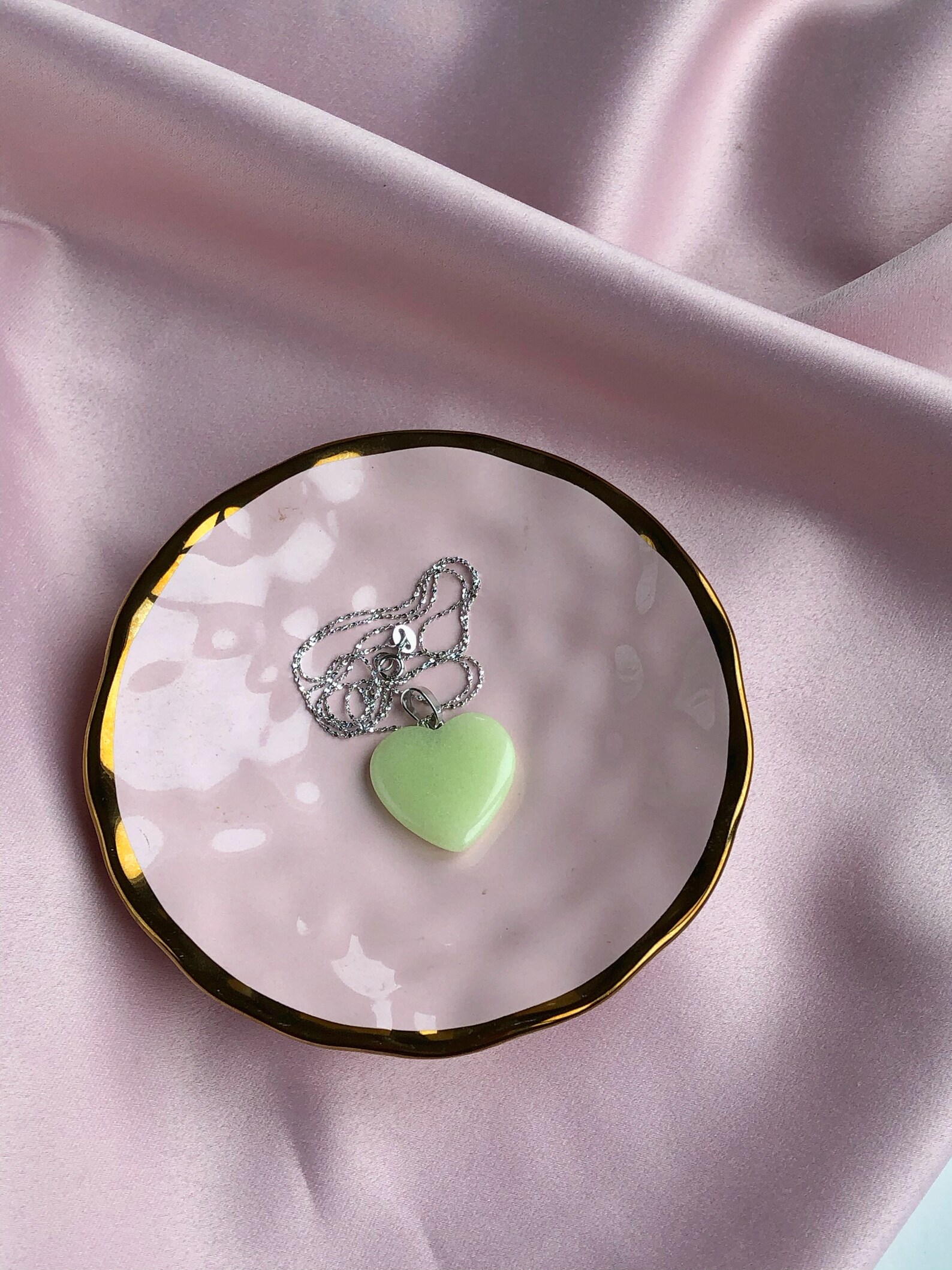 New Chinese JADE pendant Serpentine heart pendant Precious | Etsy