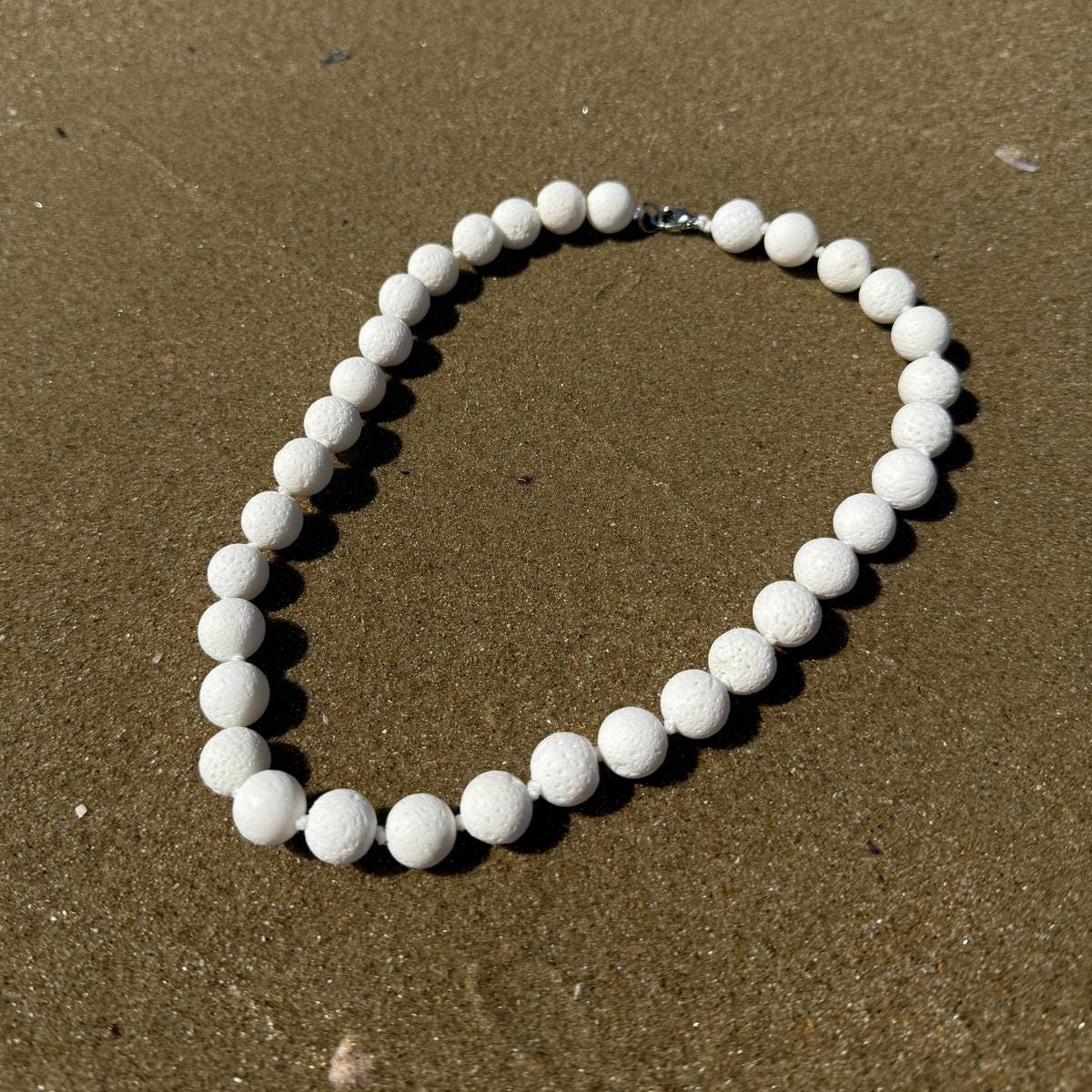 Collana donna con corallo ramo e perle - Gioielleria Patricia Oro