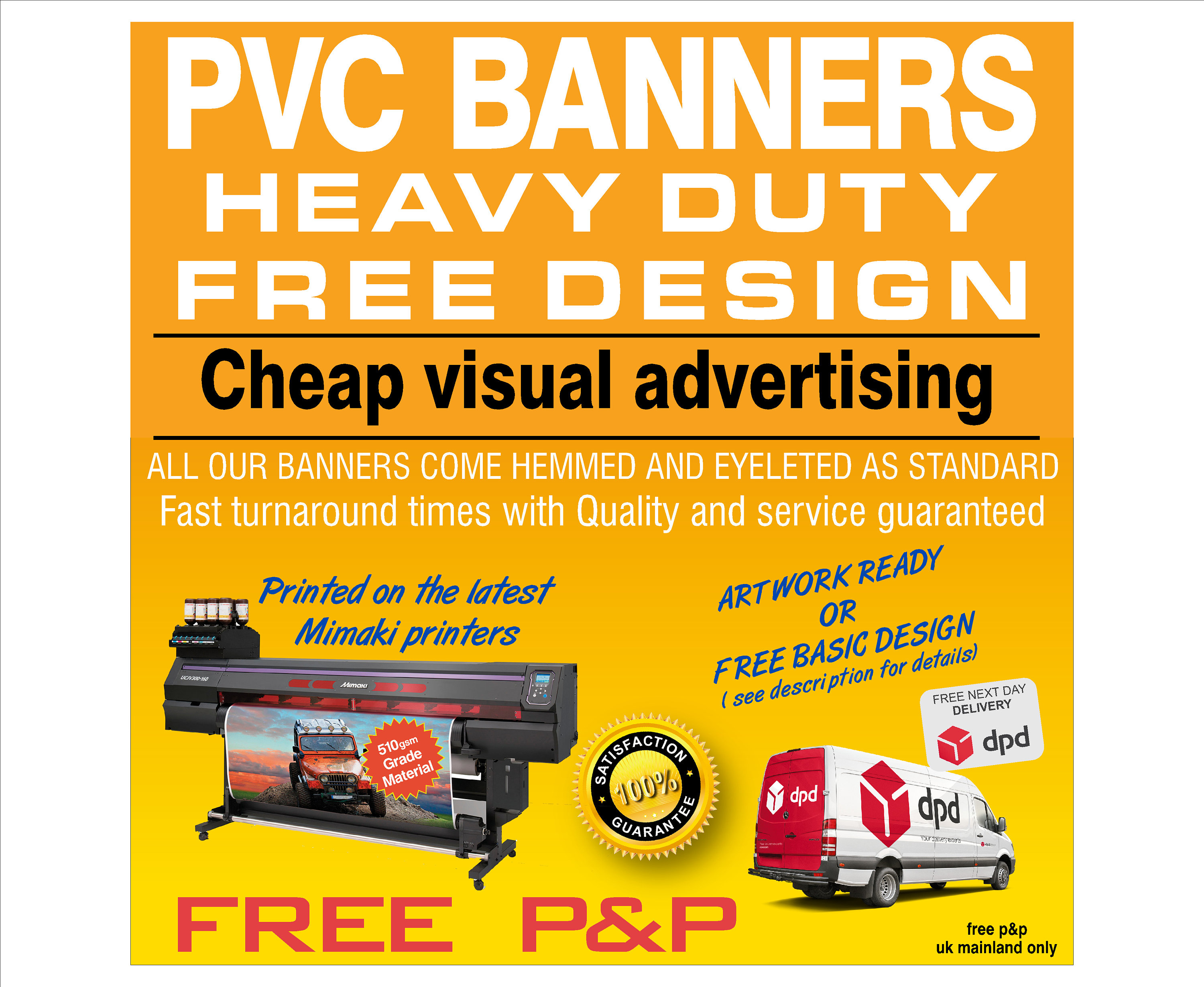 PVC Banner Printing - Buy Now - RGS Group
