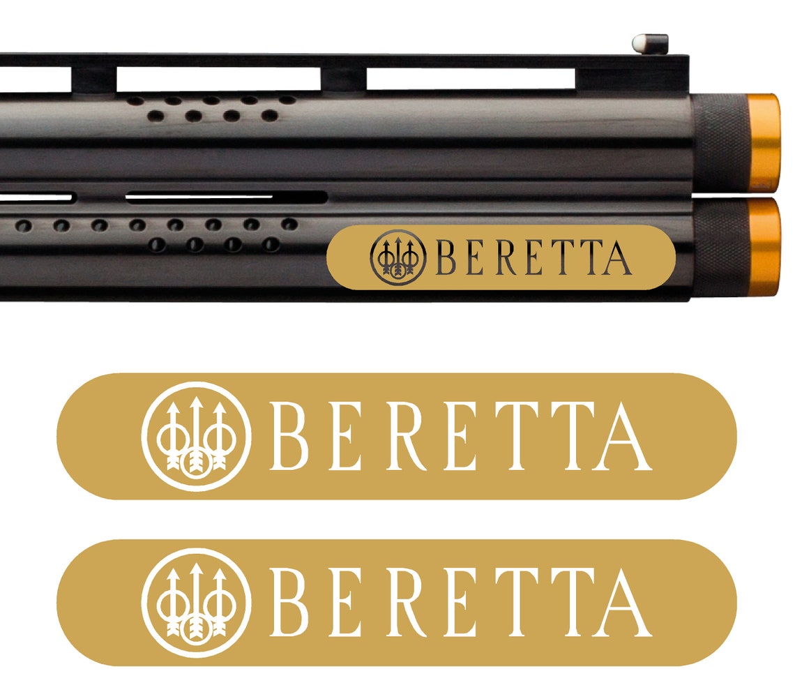 Beretta Vinyl Decal Sticker for Shotgun Gun Case Gun Safe Car Etsy UK