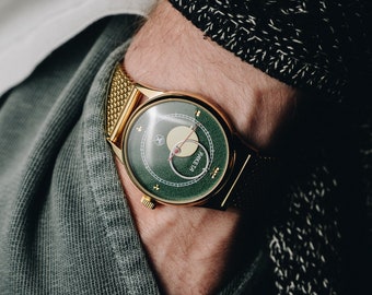 Raketa Kopernik Rare Vintage watch (COPERNICUS), montre vintage, gift for men , Unique gift, Moon watch, Mens watch, Mechanical watch