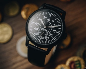 Vintage mens watch Aviation - ZiM, Military watch, Airforce watch, Mechanical watch, Gift for him, Mens aviation watch, Gift men