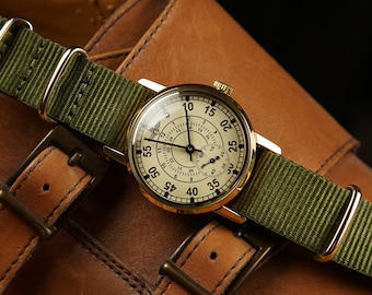 Rares montres vintage pour hommes Montre vintage ZiM « Aviation », montre-bracelet pour homme, montre mécanique, montres anciennes, cadeau pour lui. Cadeau pour mari