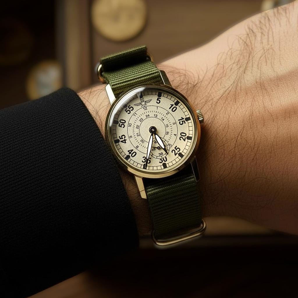 Seiko Aviator - Etsy