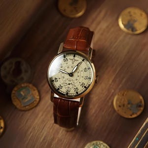 Seltene Vintage Herrenuhr ZIM (ЗИМ) "Aviation-Heritage" Personalisierte Uhr, Geschenk für Mann / Freund Bild 2