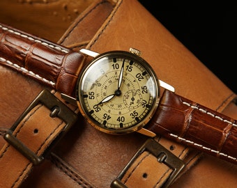 Relojes vintage para hombre raros ZiM "Aviation" Reloj vintage, Reloj de pulsera para hombre, Reloj mecánico, Relojes antiguos, Regalo para él. Regalo para marido