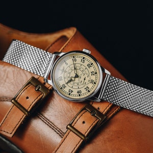 Sehr seltene Vintage Uhren - ZiM, Militär - Herrenuhren. Mechanische Armbanduhren, Vintage Herrenuhr, Fliegeruhr, Geschenk für Ihn.