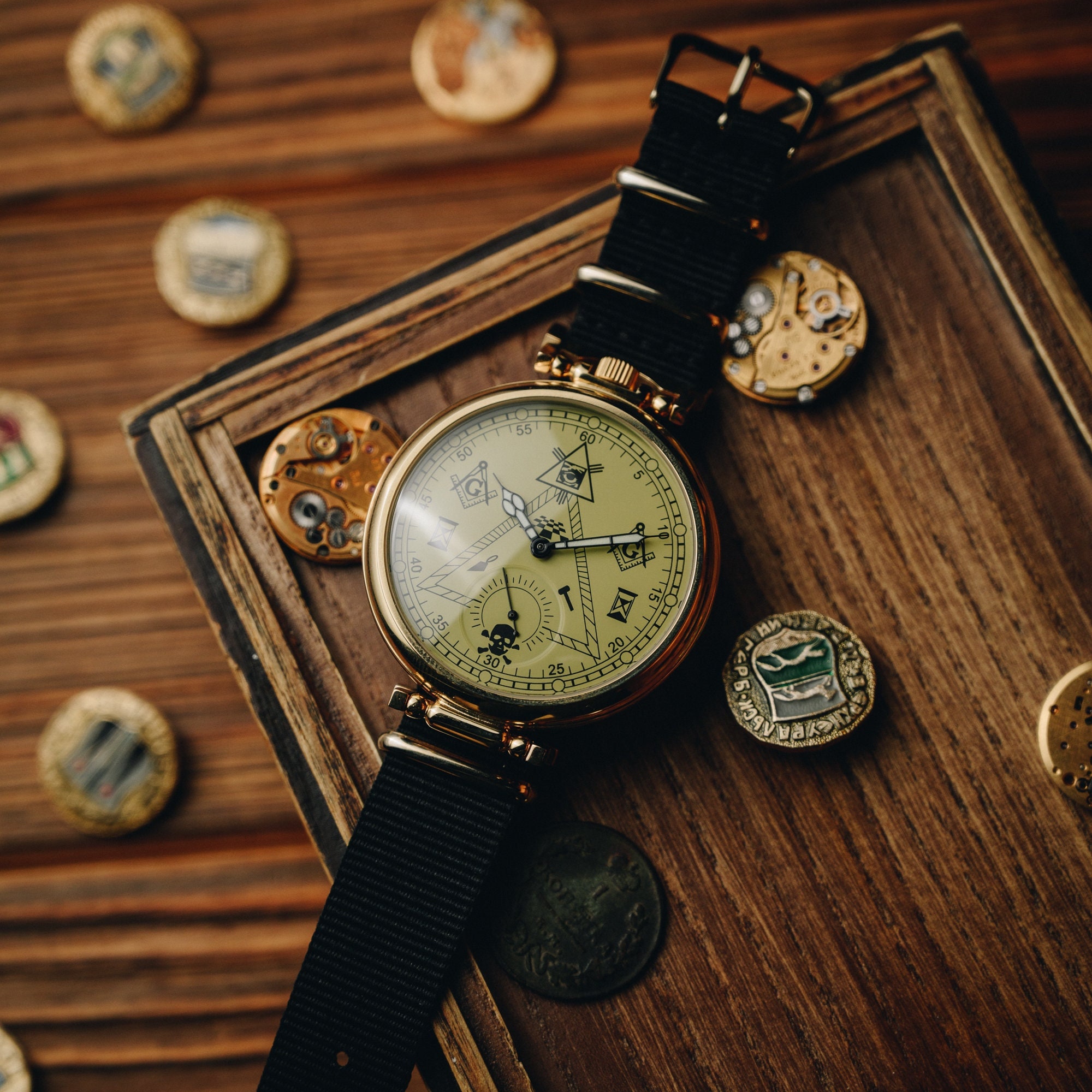 Watch Masonic Etsy