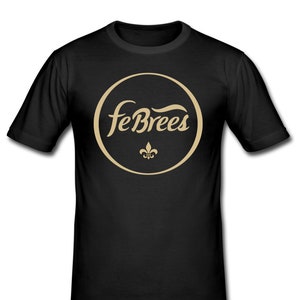 New Orleans Saints - Drew Brees FEBREES Shirt (Black) - NFL, Football, QB
