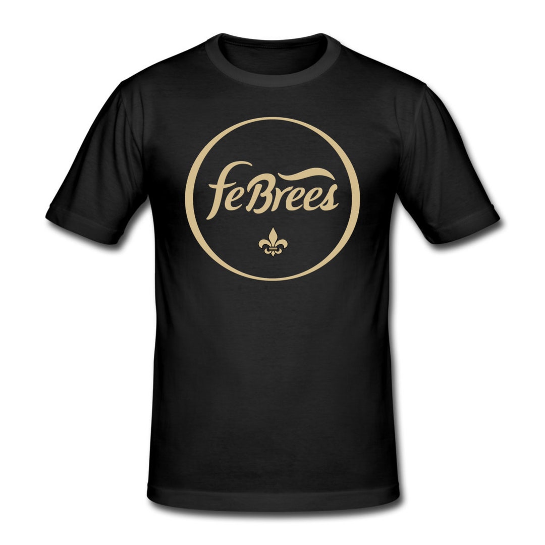 New Orleans Saints Drew Brees FEBREES Shirt (black) NFL