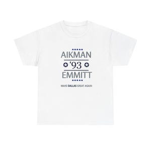 Dallas Cowboys - Troy Aikman, Emmitt Smith (Make DALLAS Great Again - Cowboys, Football, Nfl, Christmas
