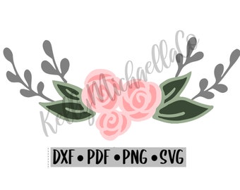 Download Layered Flower Svg Etsy