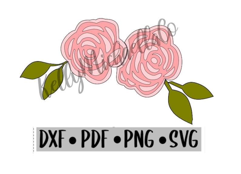 Download Layered Flower SVG Digital File Floral SVG Flower File | Etsy