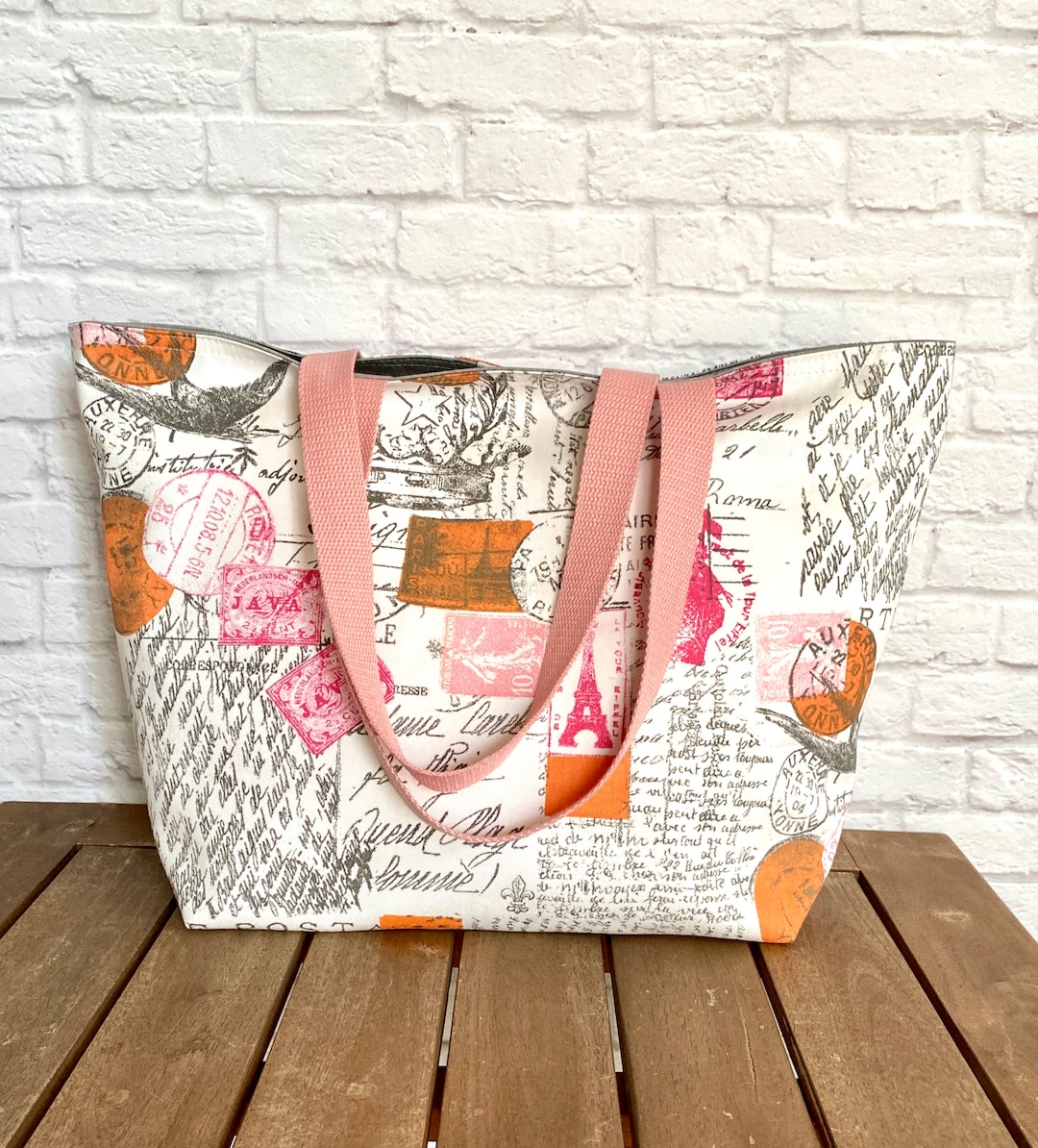 Foldable Tote Bag Large Travel Tote Canvas Market Bag Carry All Tote