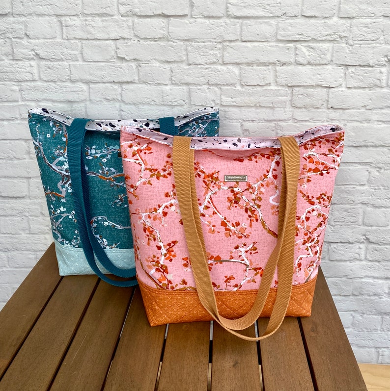 Fancy Fat Quarter Tote Bag Pattern | Beginner Friendly (PDF Pattern) - Etsy