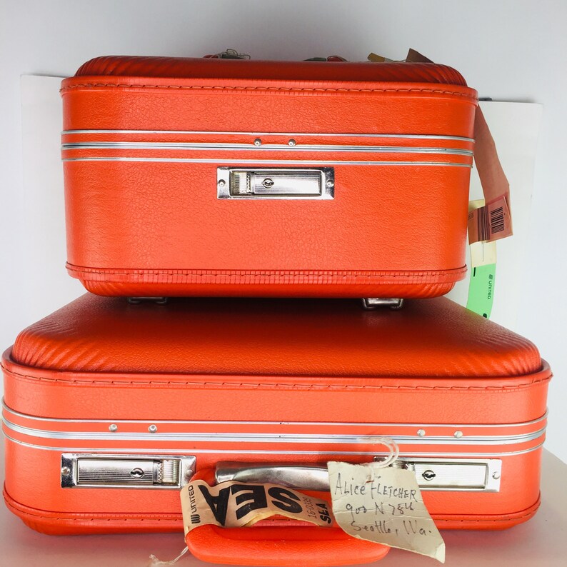 suitcase train set
