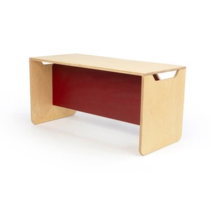 Wendetisch, Kindertisch, Kinderbank, Holz, Montessori, Sitzbank Kinder, multifunktional