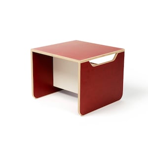 Wendehocker, Kinderhocker, Kindertisch, Kinderstuhl und mehr, Holz, Montessori, weiß, Kindermöbel, schlicht, multifunktional