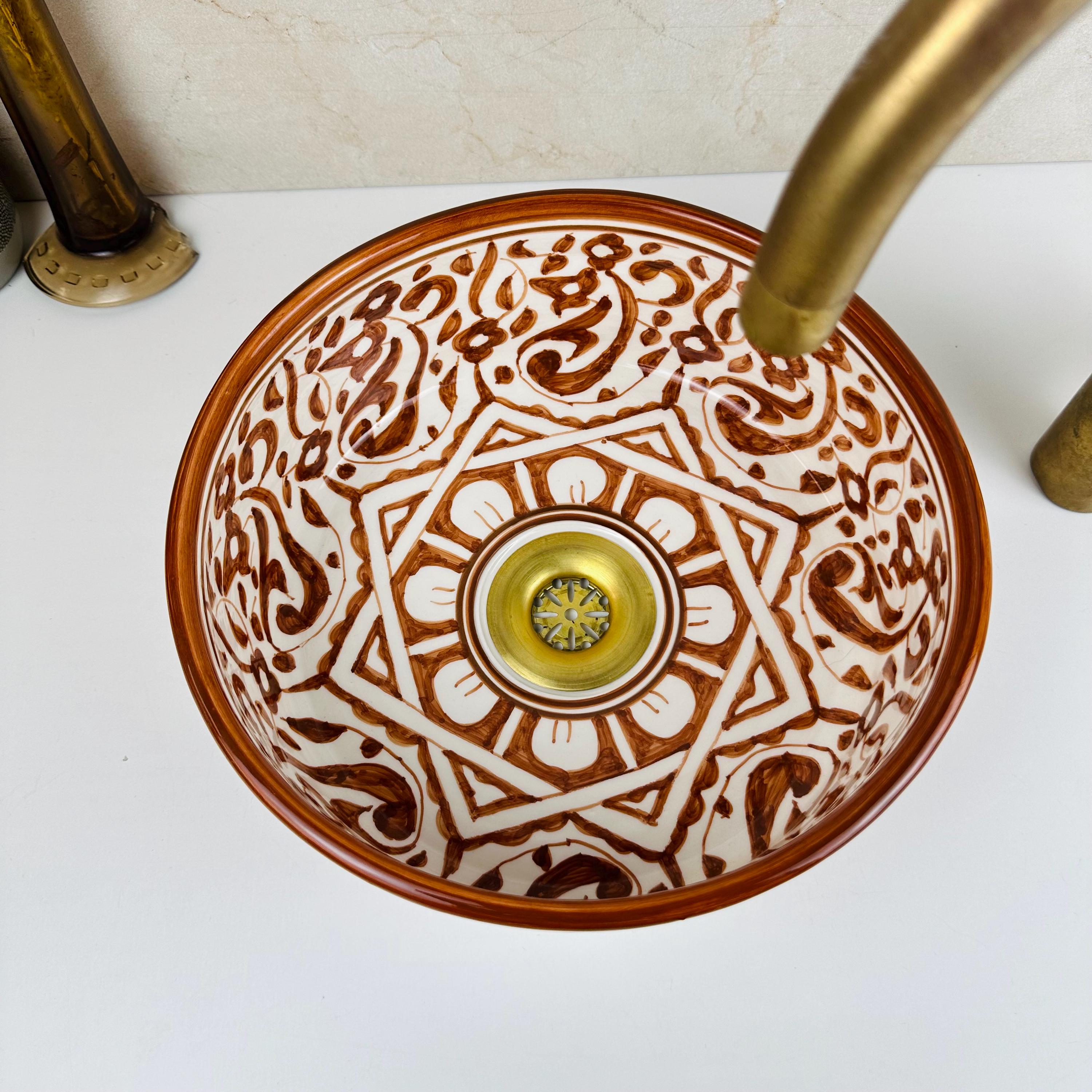 Handmade Ceramic Bathroom Vessel Sink...