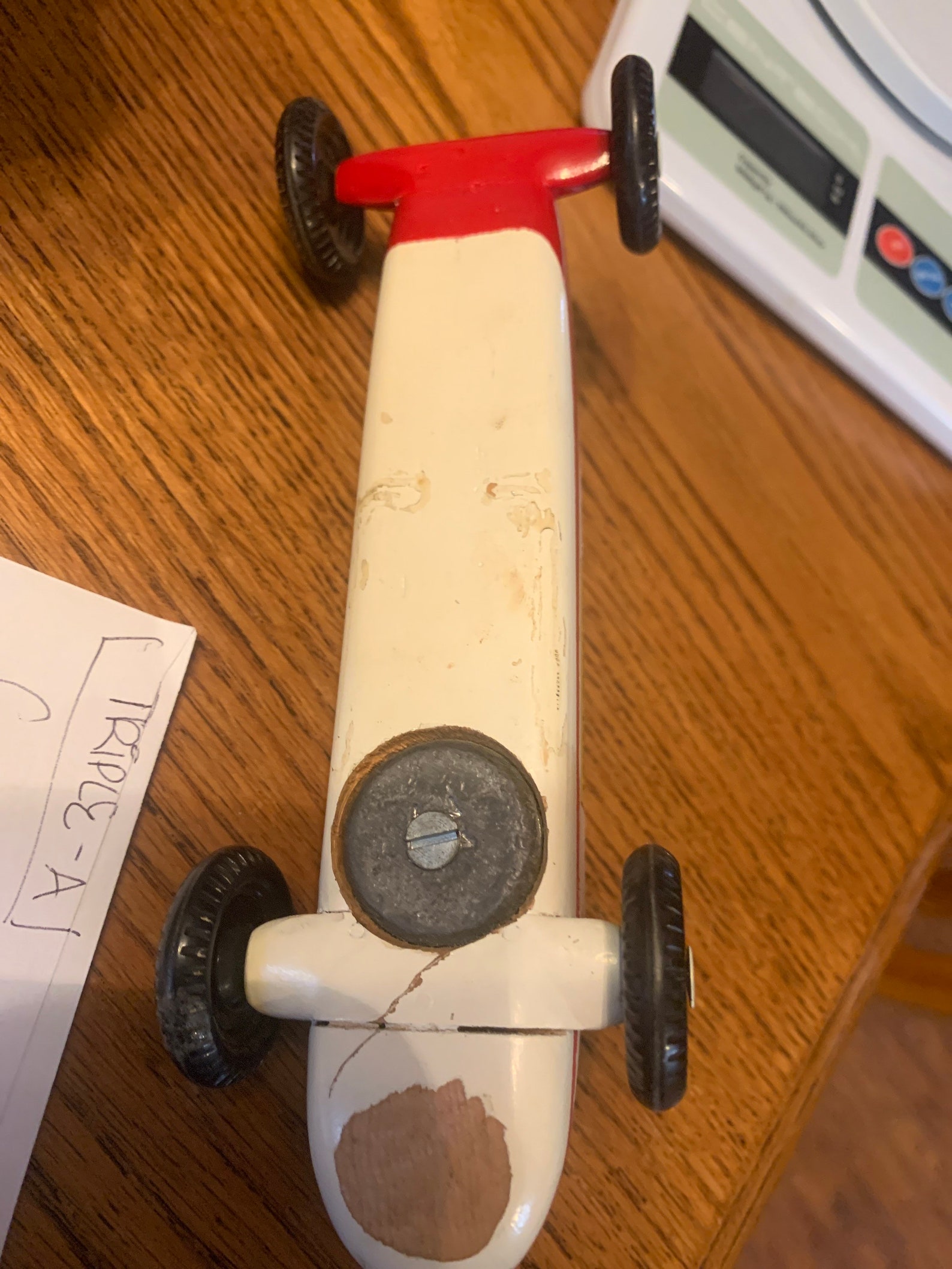 Vintage Pinewood Derby Car Etsy