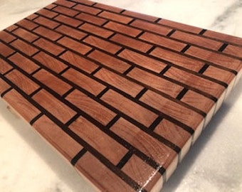 brick cutting board etsy