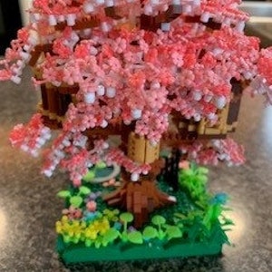 Cherry blossom treehouse