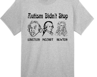 Autism T-shirt - Autism Didn’t Stop