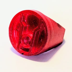 3D printed Red Lantern corps ring of Rage