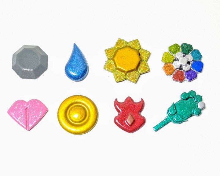 マ*ド様 ポケモン　ジムバッジ　カントー　8個セット ポケモン - カントー ジムバッジ 8個セットの通販 by 🙃｜ポケモンなら